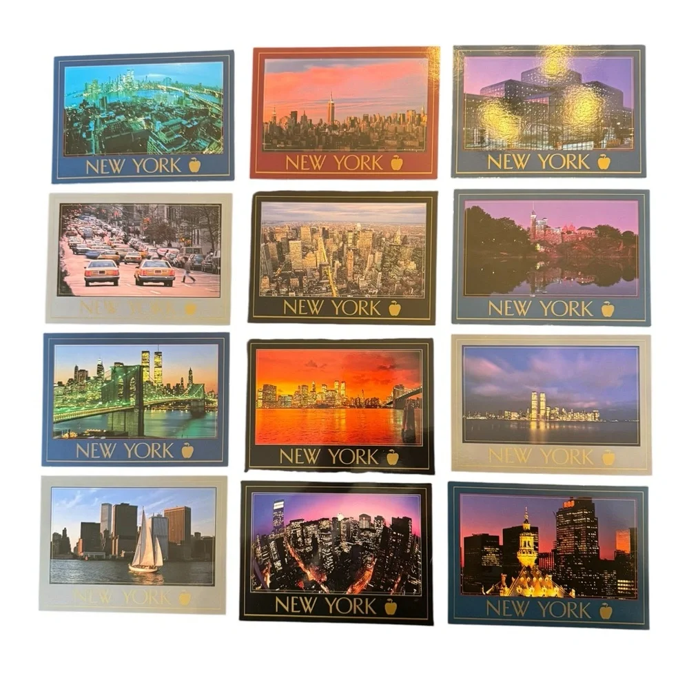 New York Cityscape Postcard Set